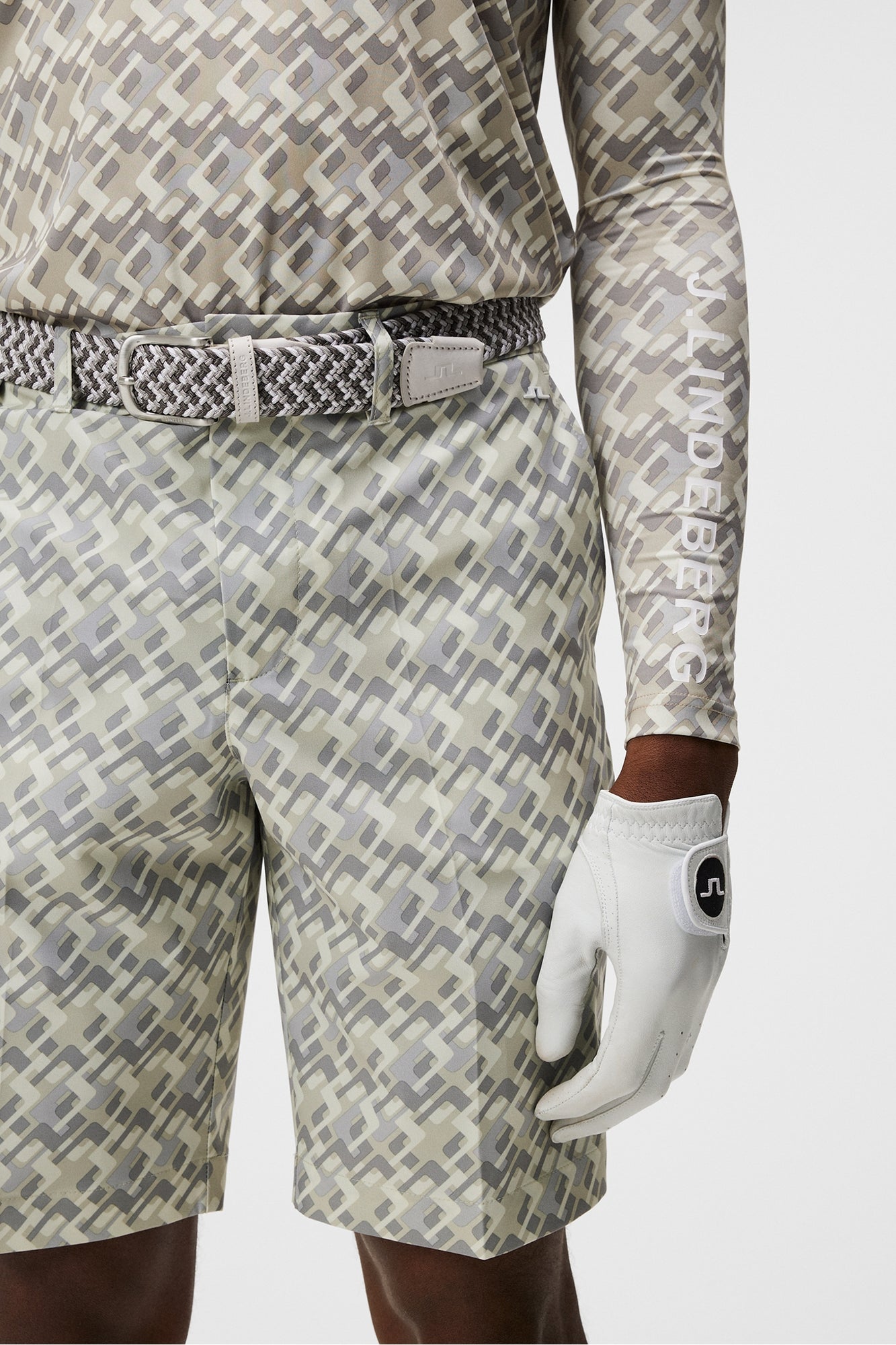 Men | Eloy Print Shorts | JL Micro Bridge Grey