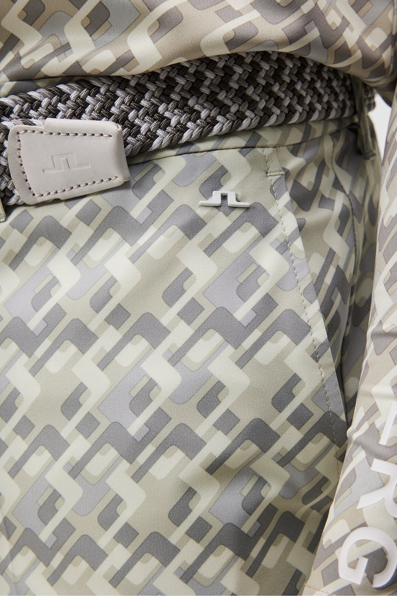 Men | Eloy Print Shorts | JL Micro Bridge Grey