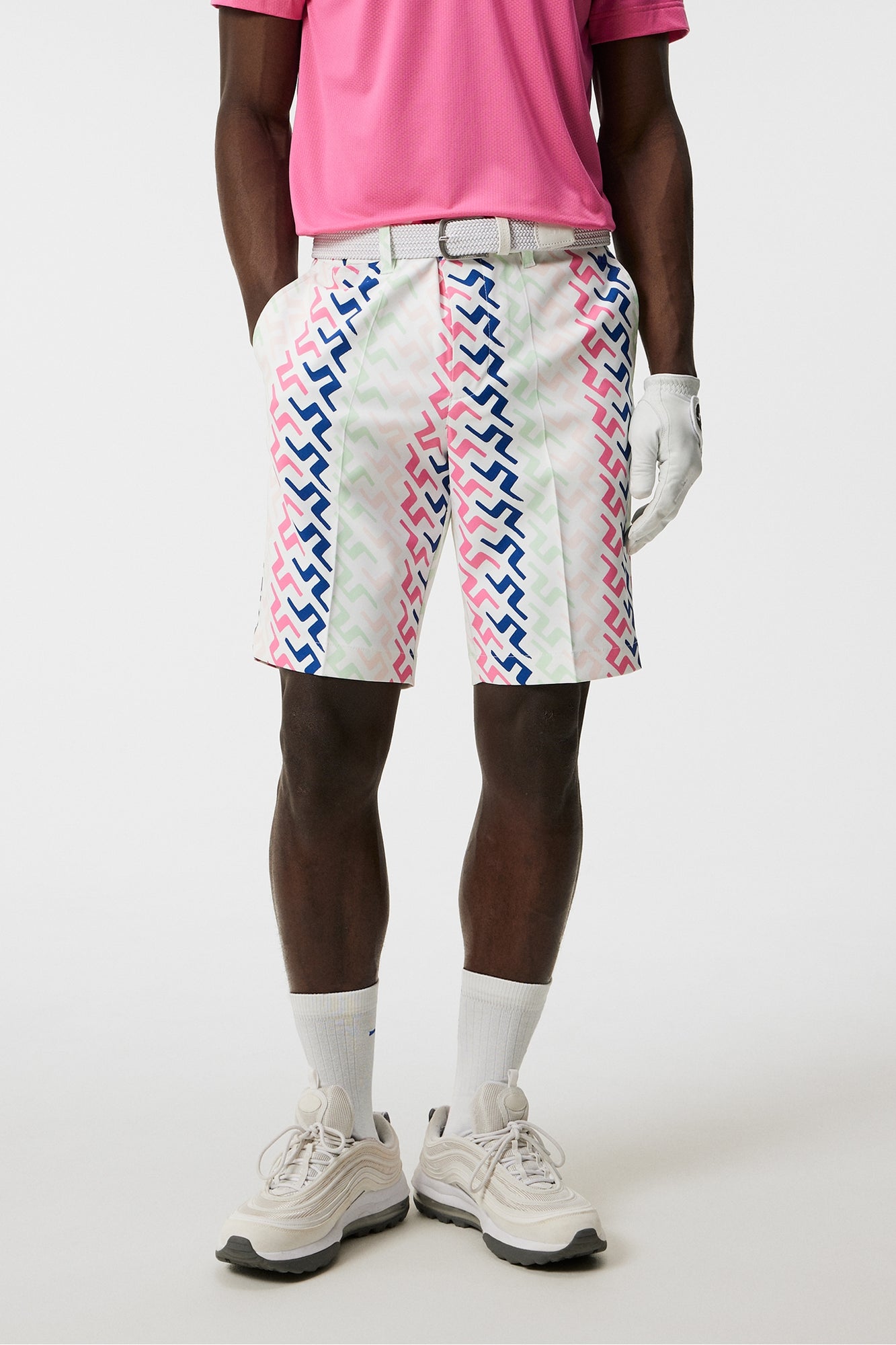 Men | Eloy Print Shorts | Pink Painted Bridge