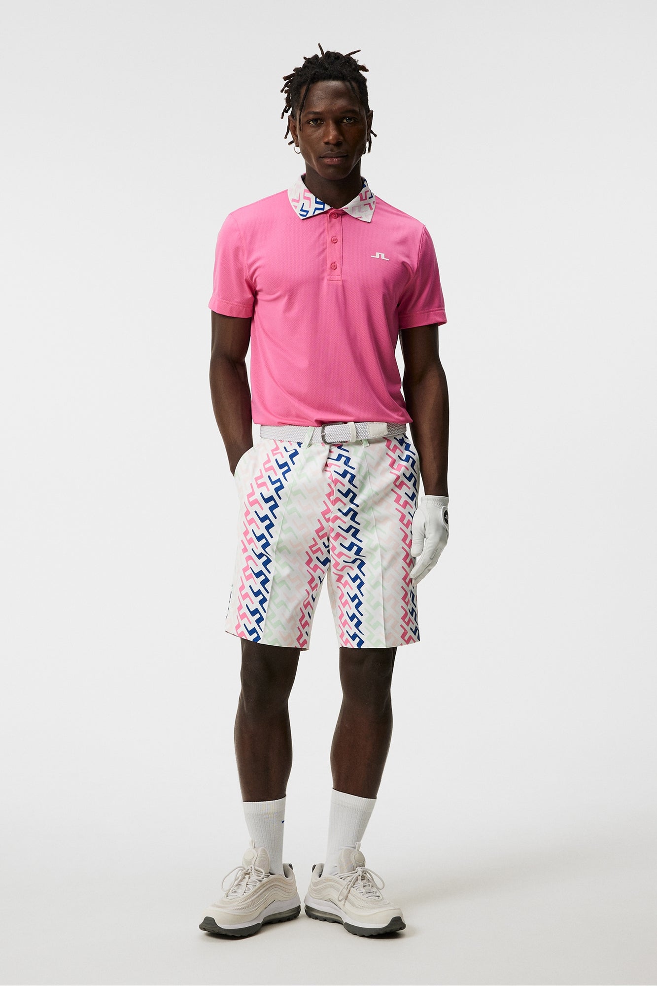 Men | Eloy Print Shorts | Pink Painted Bridge