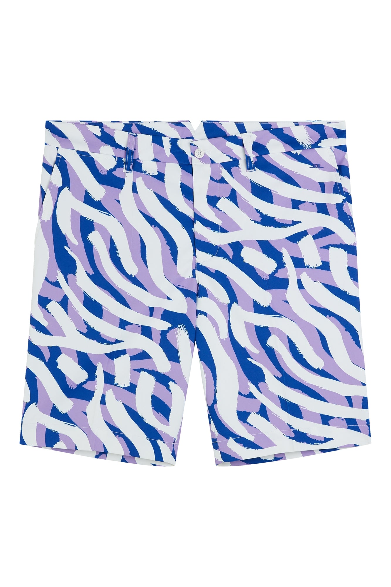 Men | Eloy Print Shorts | Purple Painted Zebra