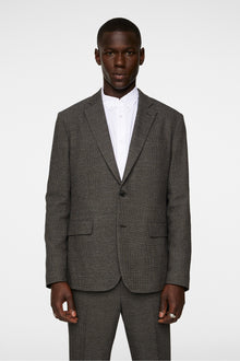 Men | Elton U 2 Tone Blazer | Bitter Chocolate