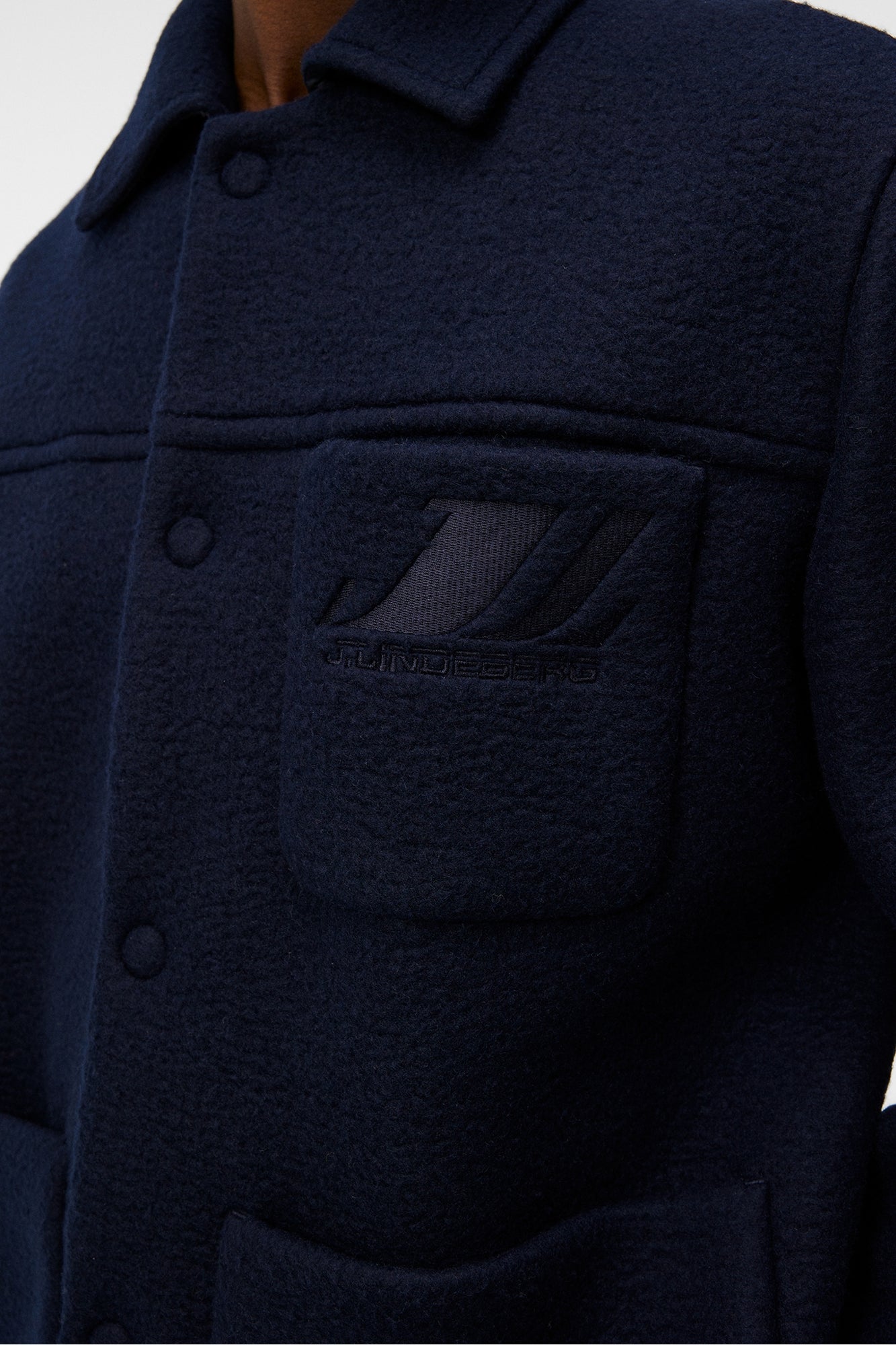 Men | Ferdi Wool Mix Jacket | JL Navy