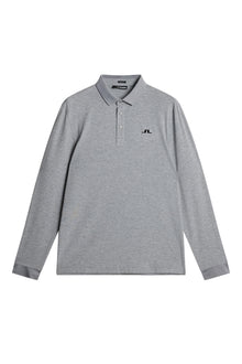 Men | Florian Ls Polo | Mediu | Medium Grey Melange
