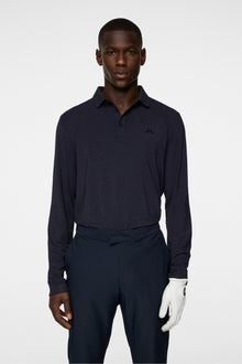 Men | Florian Ls Polo | Navy Melange