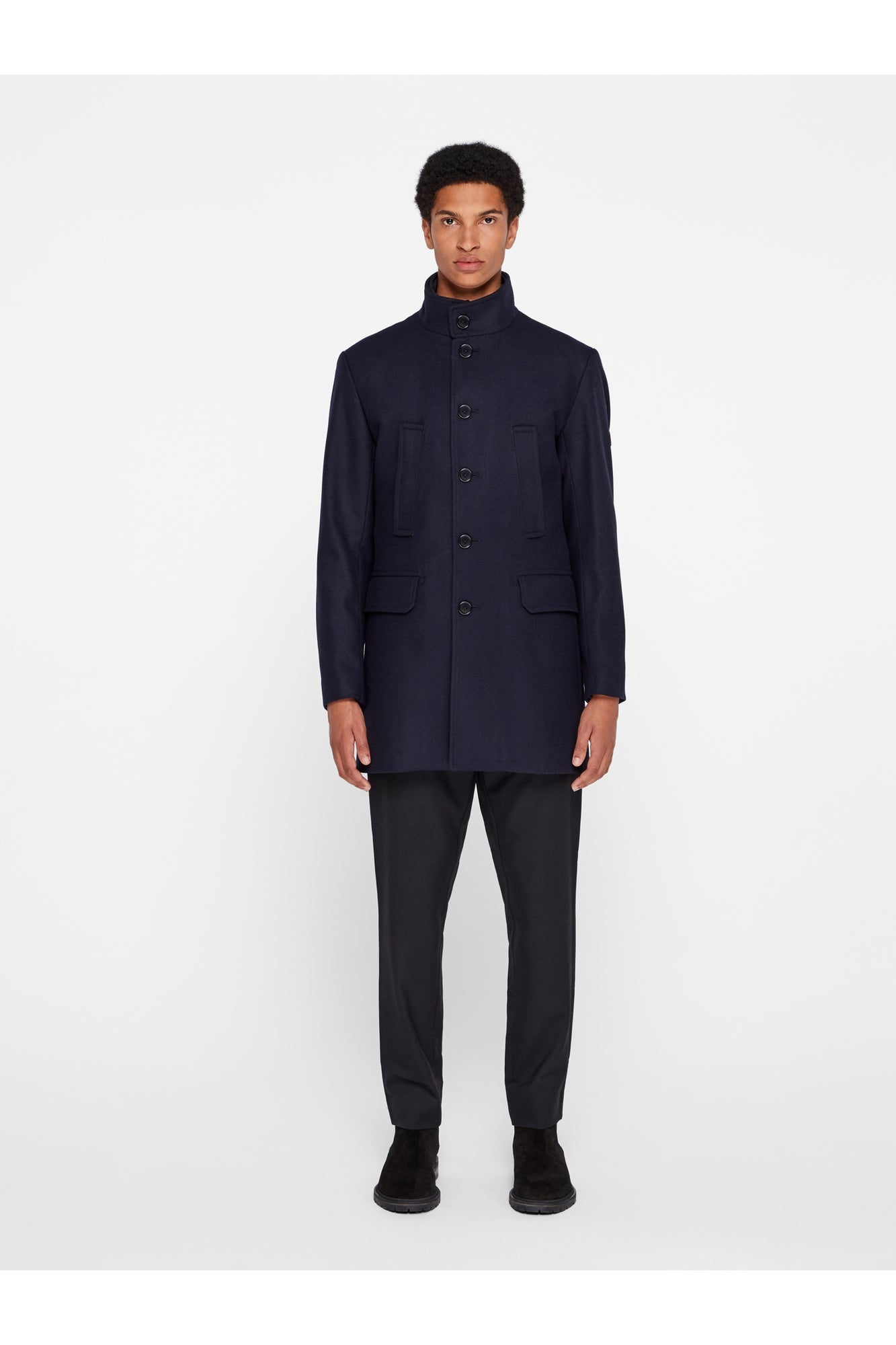 Men | Gavin Compact Melton | JL Navy