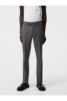 Men | Grant Active Hopsack Pants | Grey Melange