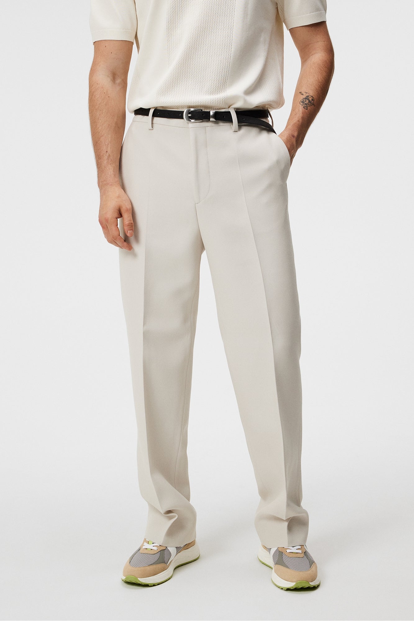 Men | Haij Double Weave Pants | Moonbeam