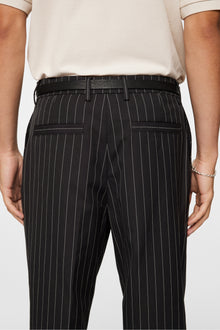 Men | Haij Pin Stripe Pants | Black