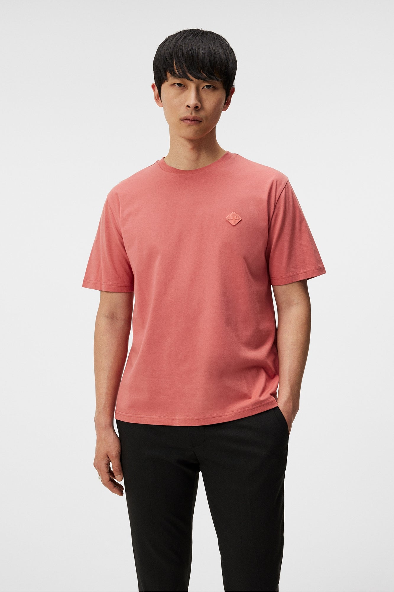 Men | Hale Logo Patch T-Shirt | Dusty Cedar