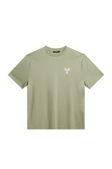 Men | Hale Logo Patch T-Shirt | Oil Green