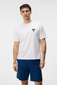 Men | Hale Logo Patch T-Shirt | White