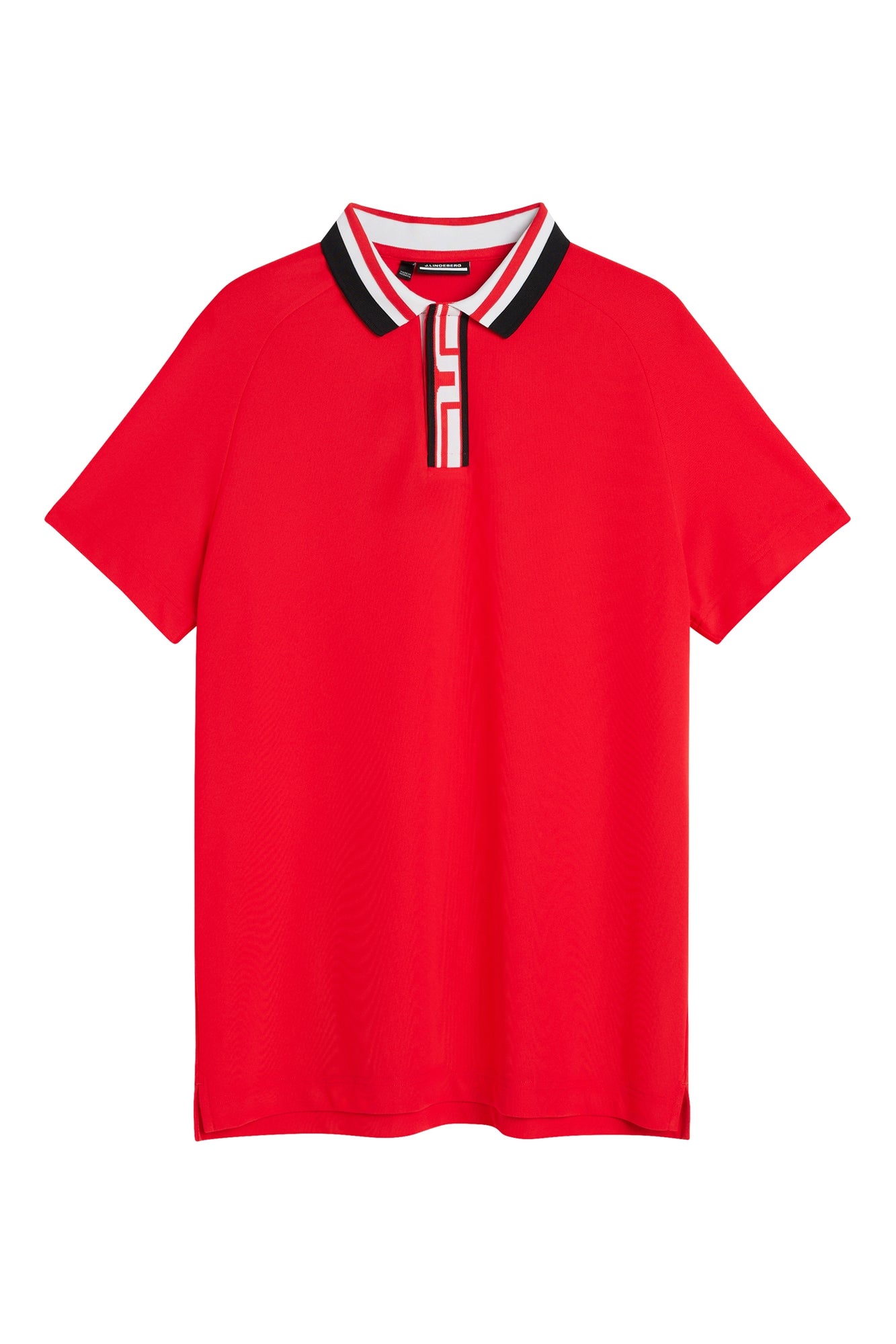 Men | Hals Regular Fit Polo | Fiery Red