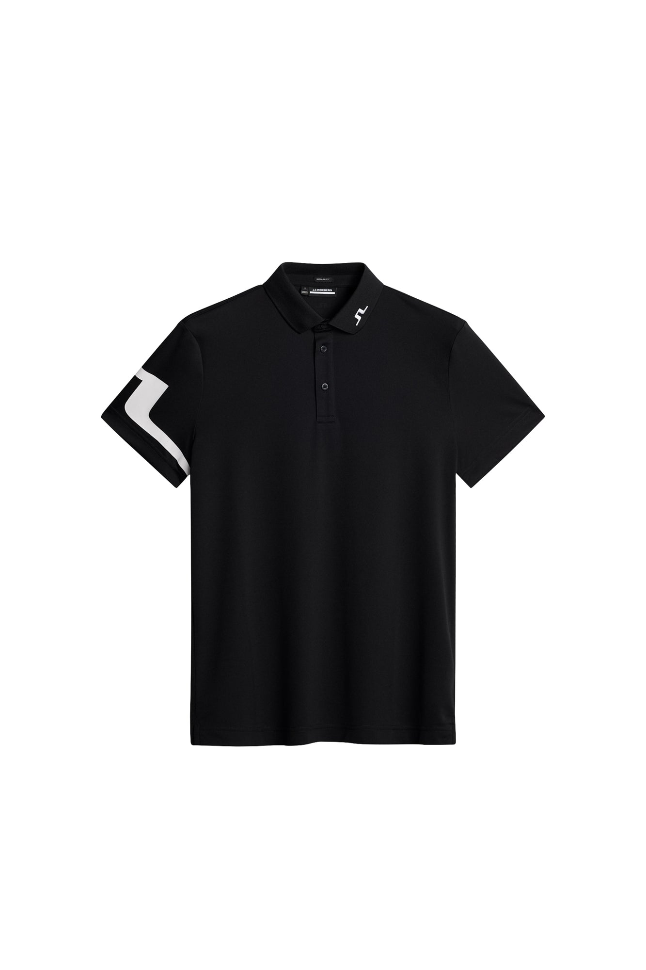 Men | Heath Regular Fit Golf Polo | Black