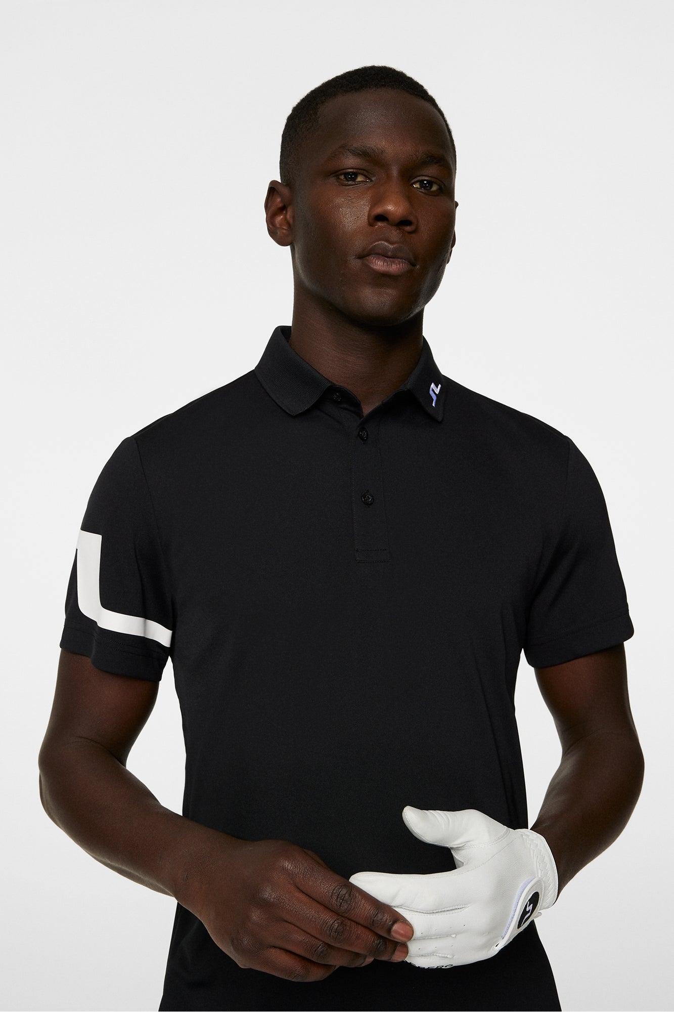Men | Heath Regular Fit Golf Polo | Black