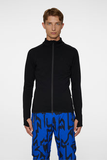 Men | High Grounds Merino Mid Layer | Black