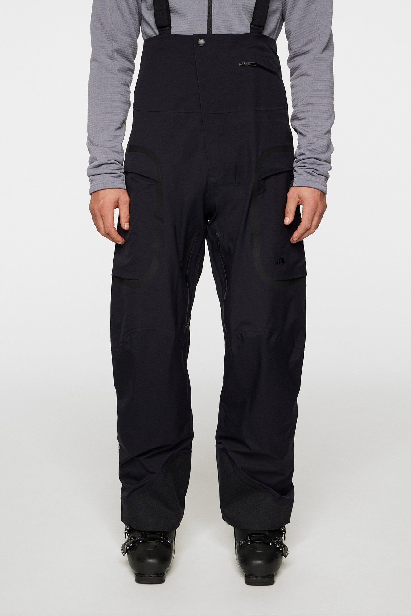 Men | High Grounds Shell Bib Pants | Black