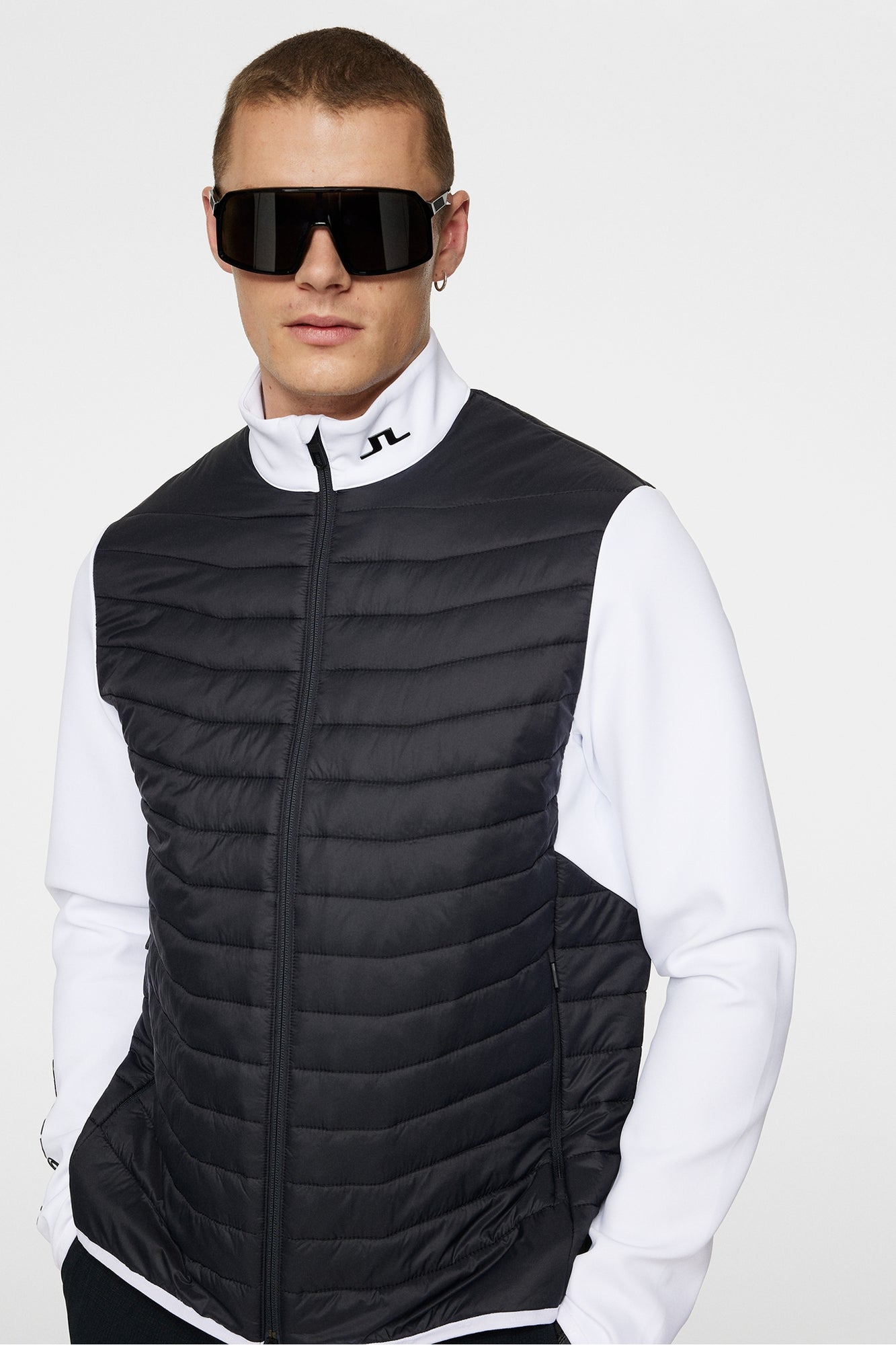 Men | Holden Quilt Hybrid Jacket | White