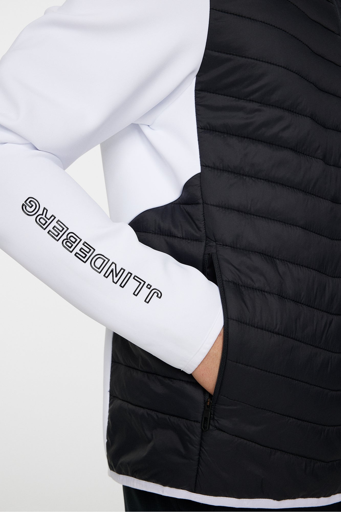 Men | Holden Quilt Hybrid Jacket | White