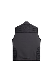 Men | Holden Quilt Hybrid Vest | Asphalt