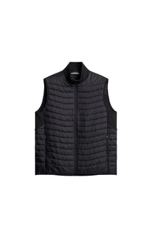 Men | Holden Quilt Hybrid Vest | Black