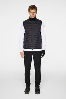 Men | Holden Quilt Hybrid Vest | Black