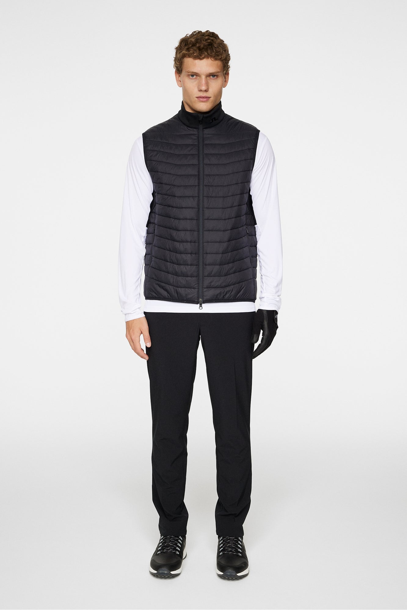 Men | Holden Quilt Hybrid Vest | Black