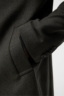 Men | Holger Melton Coat | Forest Green