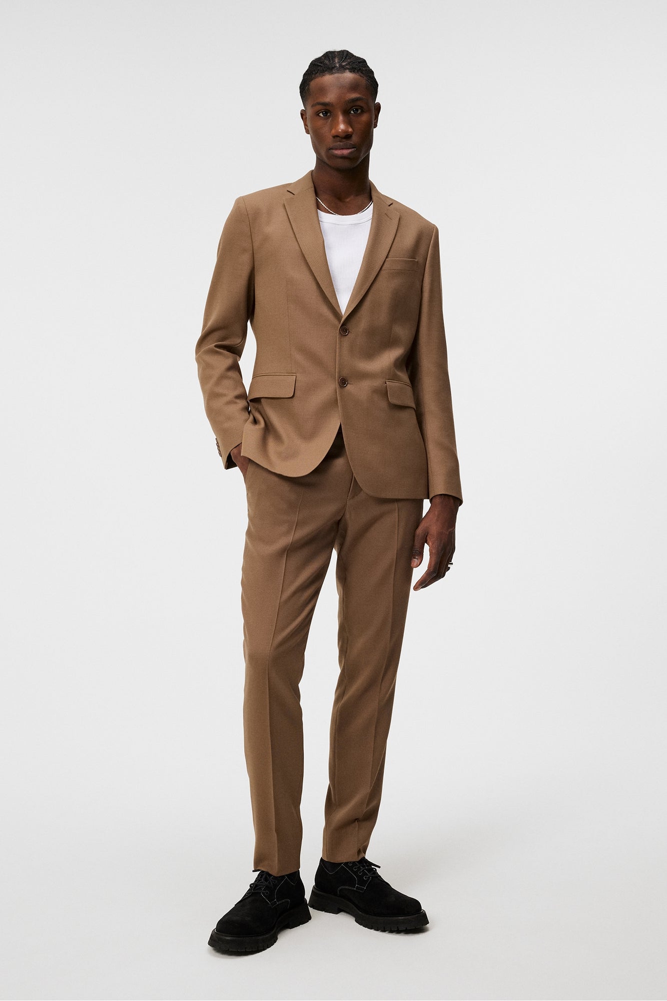 Men | Hopper U Active Hopsack Blazer | Walnut