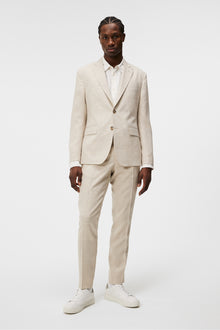 Men | Hopper U Super Linen Blazer | Moonbeam