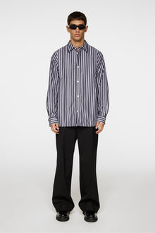 Men | Howard Bold Yd Stripe Shirt | Black