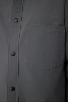 Men | Howard Tech Fleece Overshirt | Lava Smoke