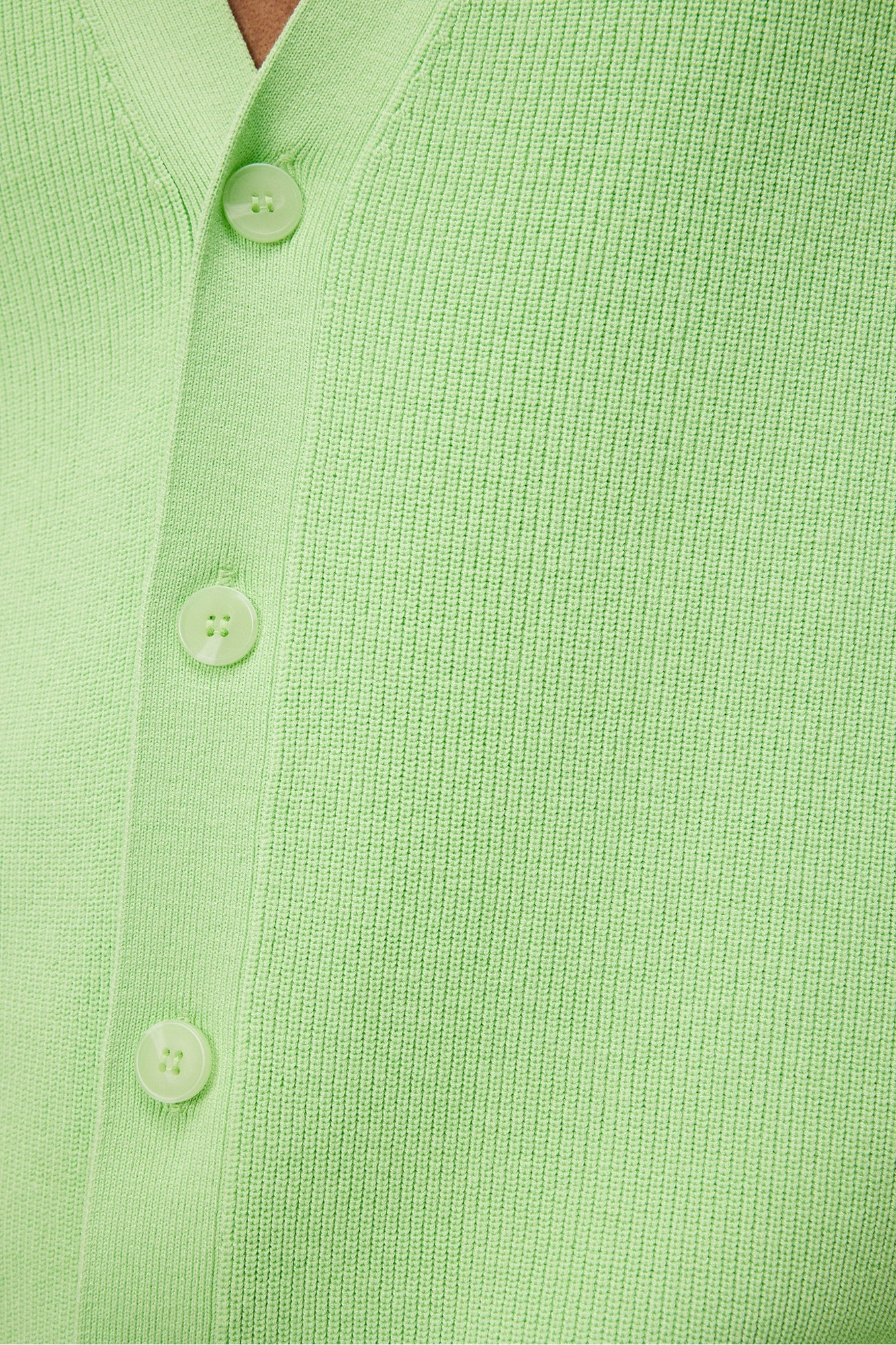 Men | Hugo Cardigan Vest | Paradise Green