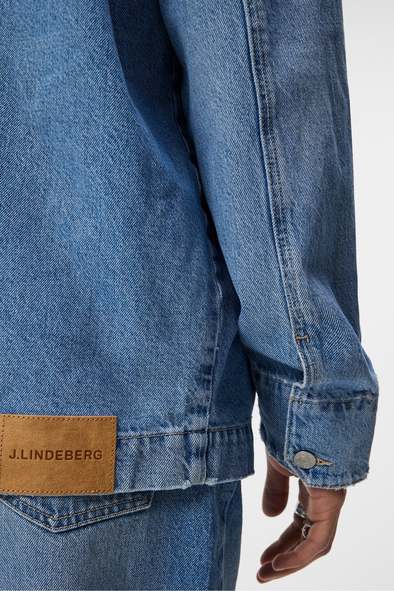 Men | Hunt Washed Deniovershirt | Mid Blue