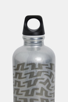 Men | JL Water Bottle Metallic Logo | Grey