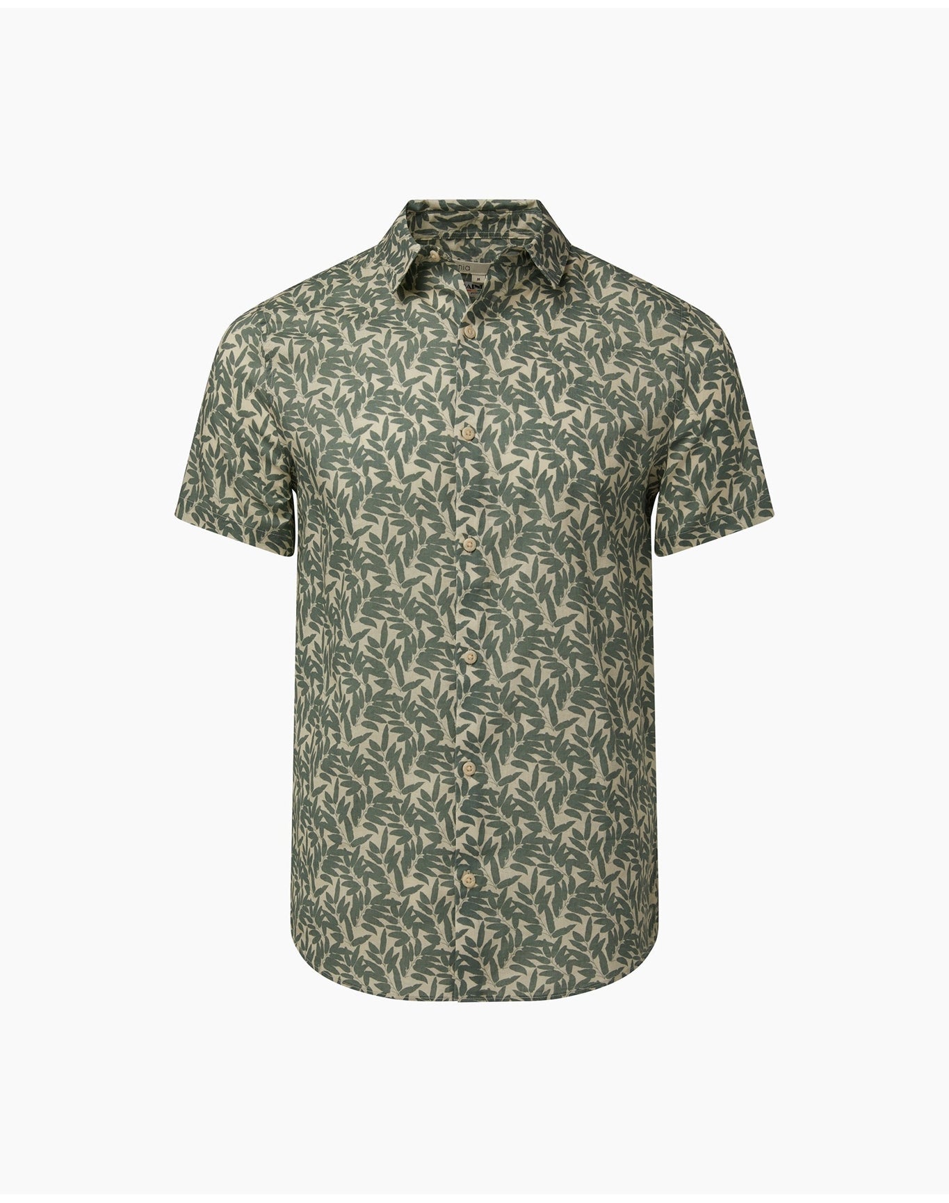 Men | Jack Air Linen Shirt | Cream Sage