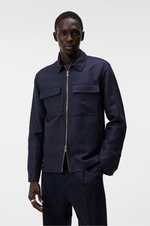 Men | Jackson Tencel Linen Jacket | JL Navy