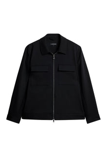 Men | Jarod Cotton Overshirt | Black