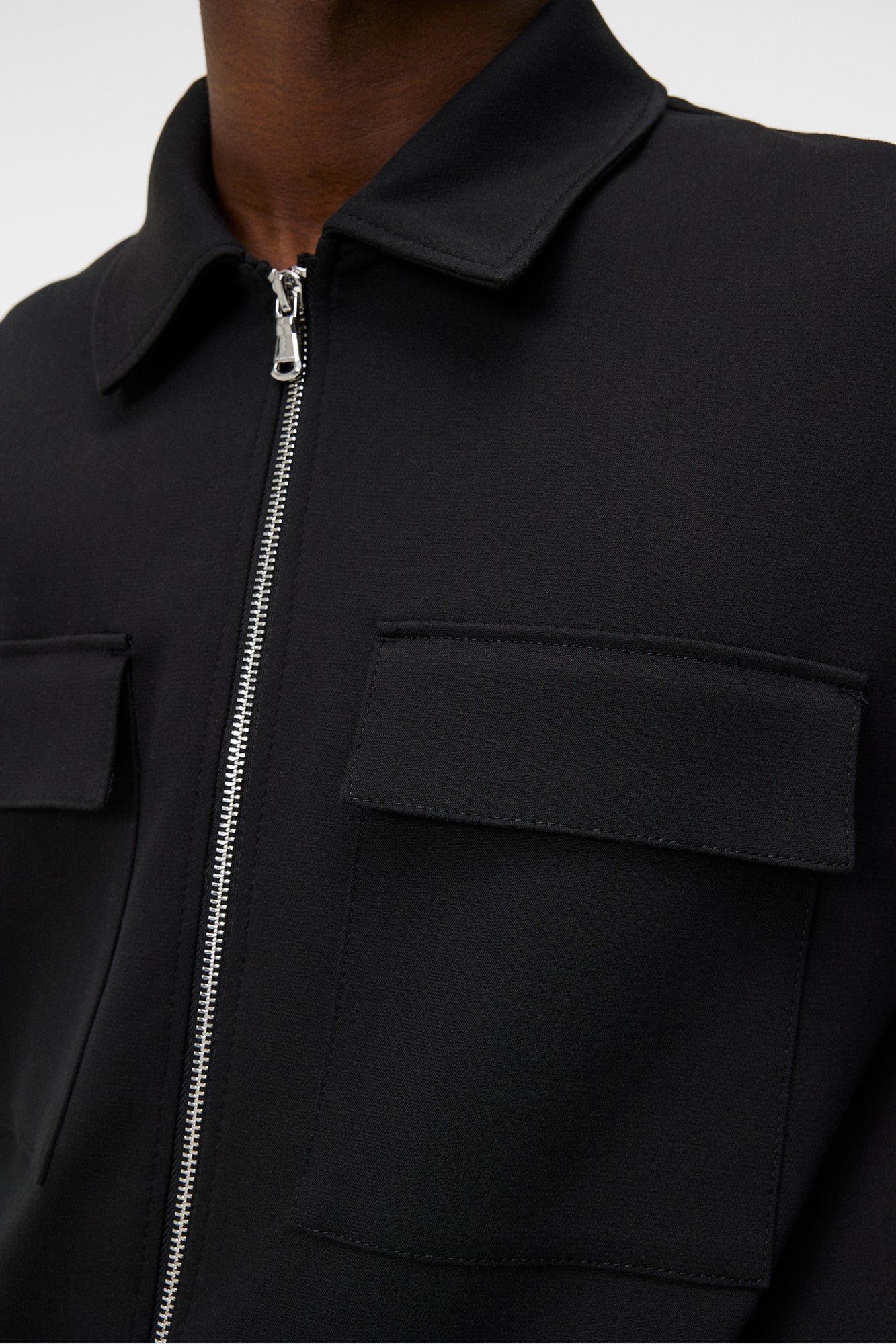 Men | Jarod Cotton Overshirt | Black