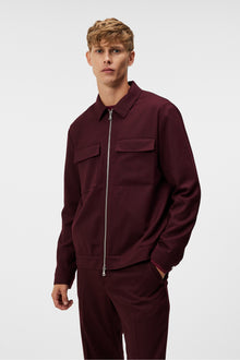 Men | Jarod Wr Flannel Overshirt | Zinfandel