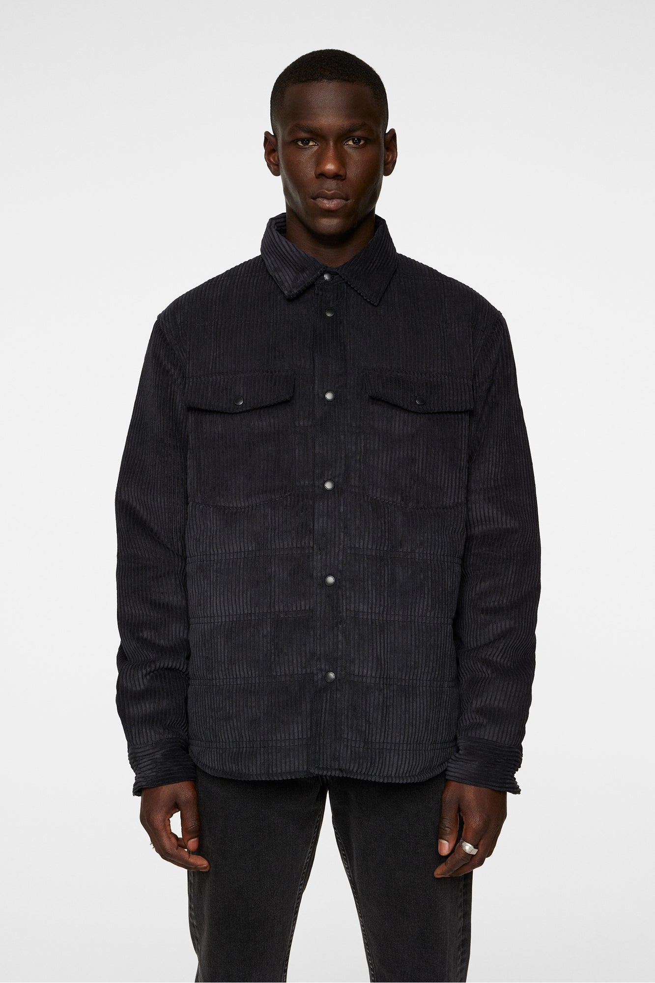 Men | Jasper Overshirt | Black