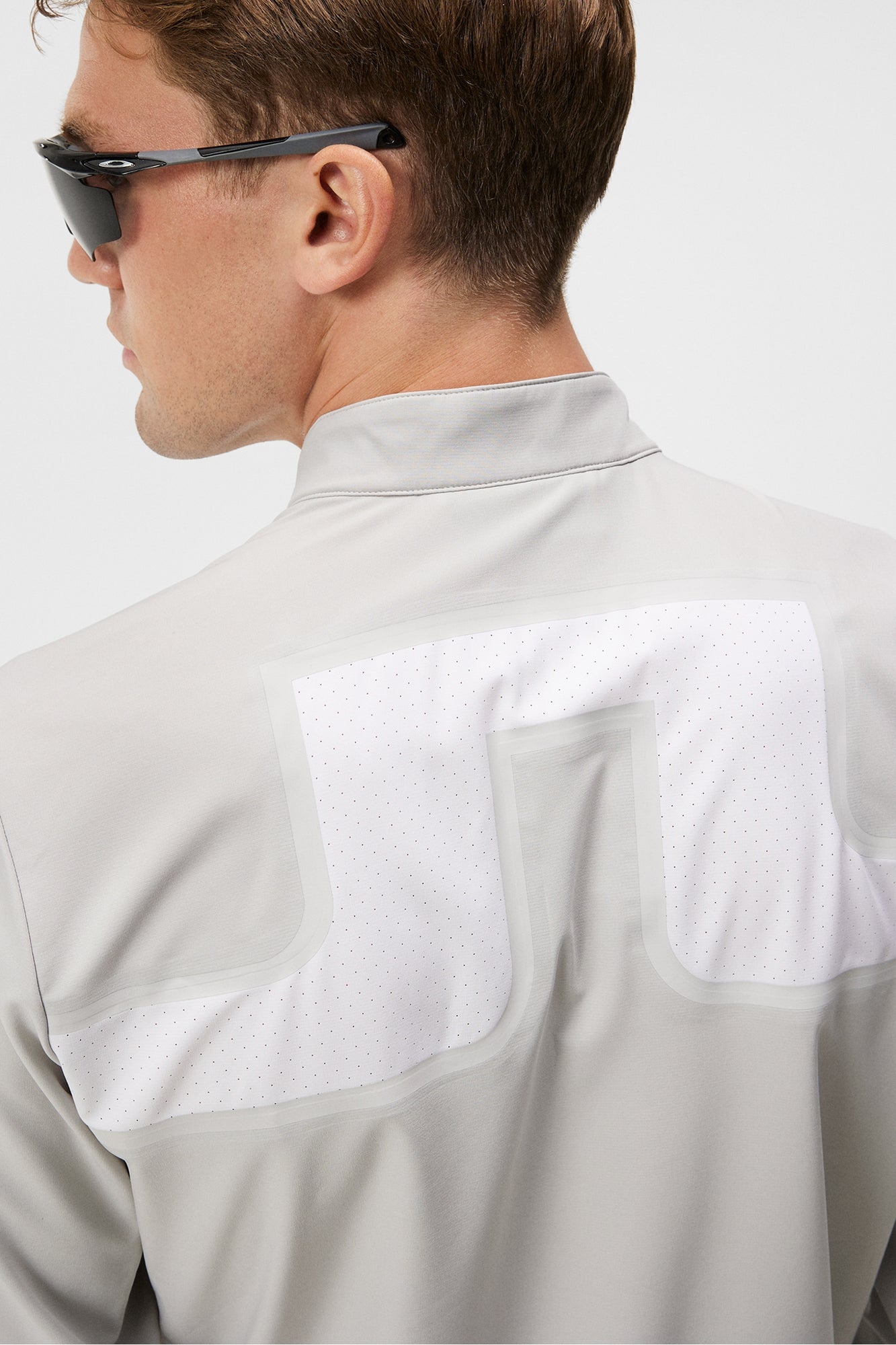 Men | Jeff Hybrid Jacket | Light Grey Melange