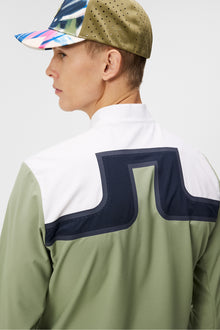 Men | Jeff Hybrid Jacket | Oil Green