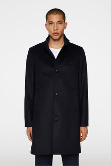 Men | Jesse Melton Cashmere Coat | JL Navy