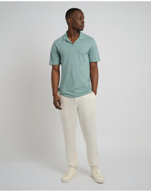 Men | Johnny Collar Pique Polo | Jade