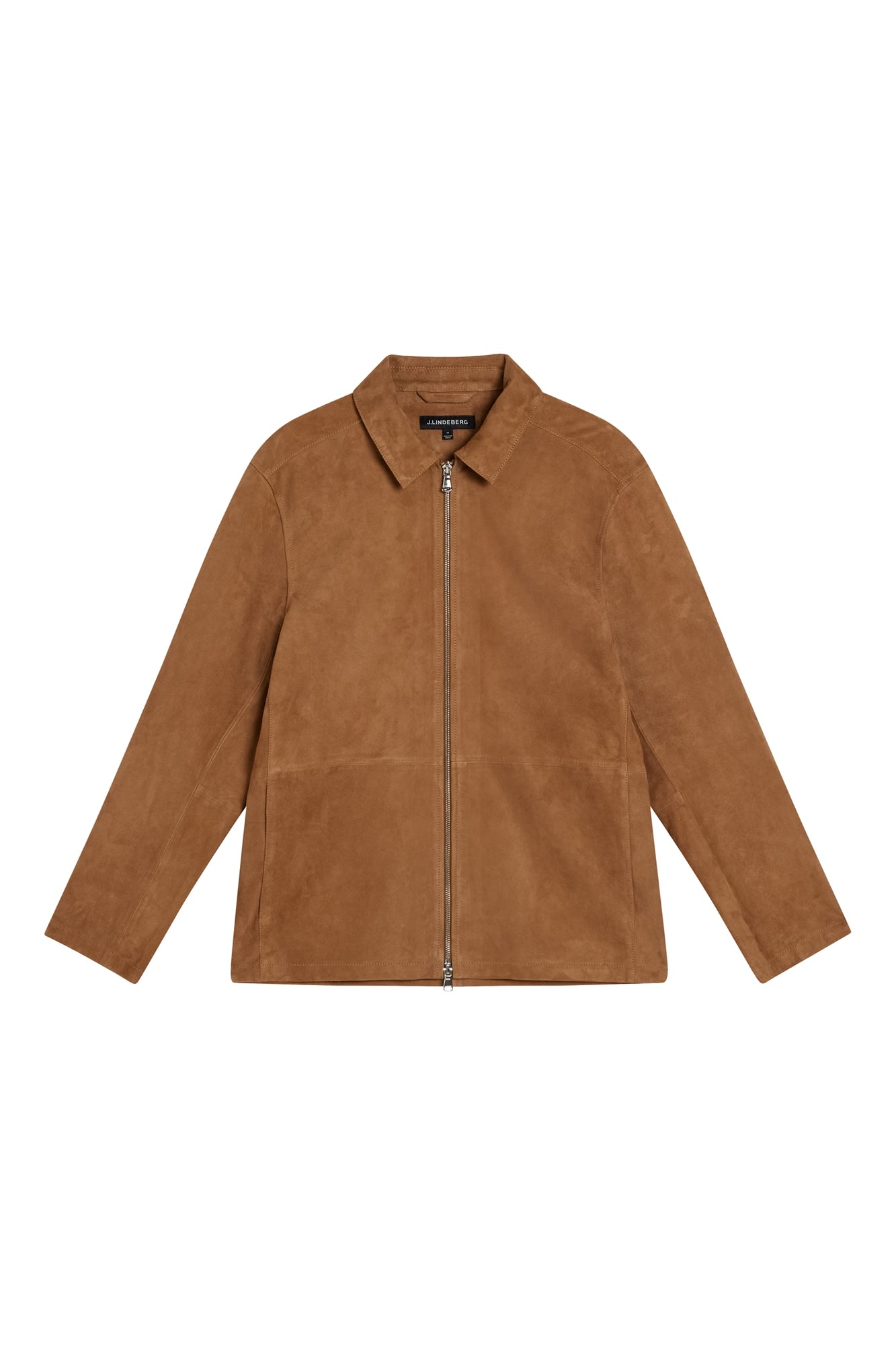 Men | Jonah Suede Overshirt | Chipmunk