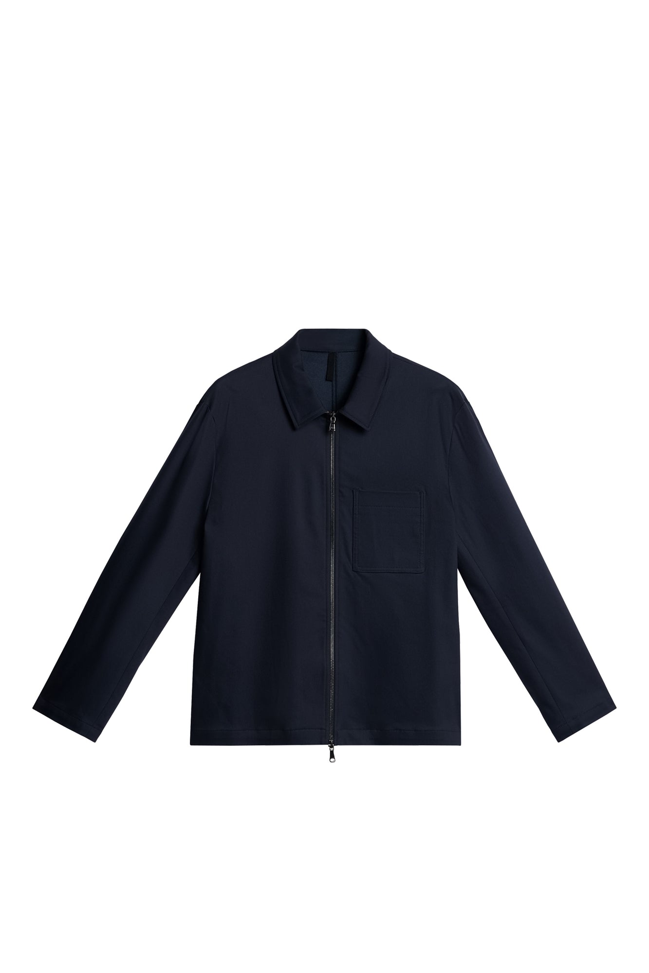 Men | Julius Cotton Twill Overshirt | JL Navy