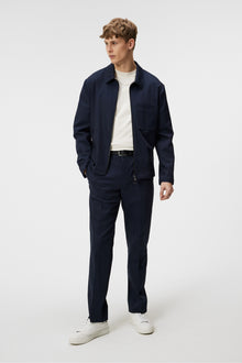 Men | Julius Cotton Twill Overshirt | JL Navy
