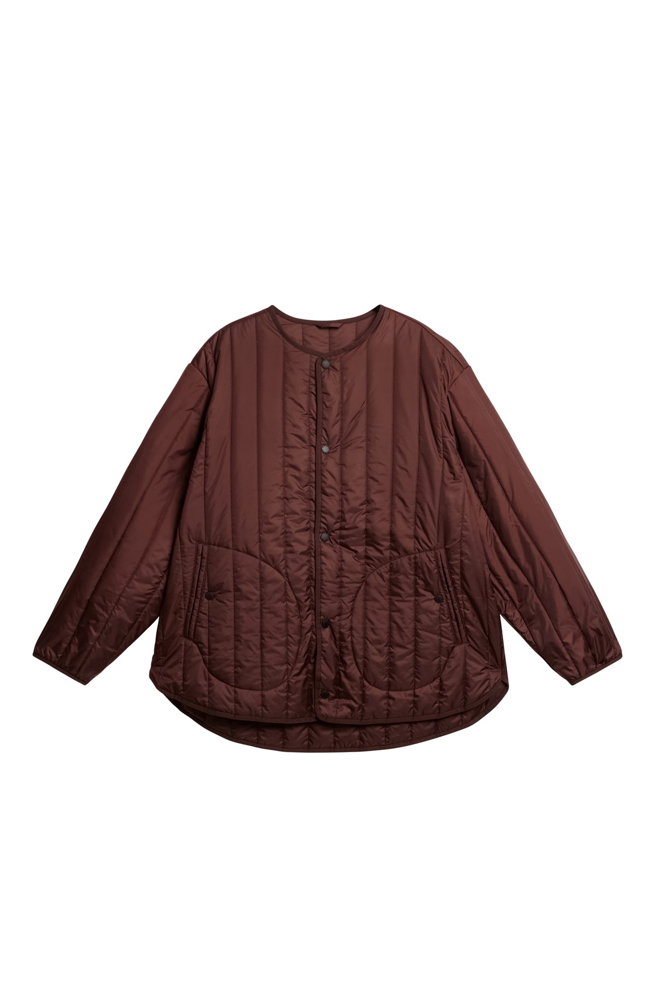 Men | Khaza Quilted Jacket | Bitter Chocolate