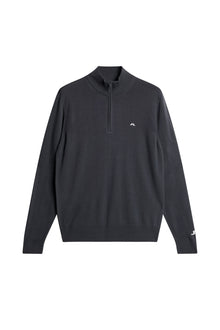 Men | Kian Zipped Sweater | Asphalt